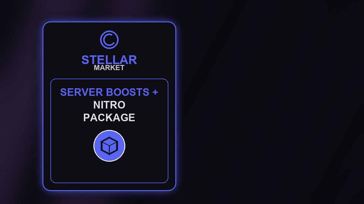 Server Boosts + Nitro Package