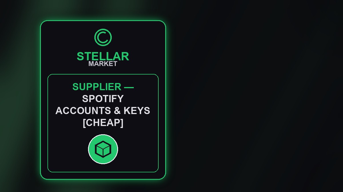 Supplier - Spotify Accounts & Keys [CHEAP]